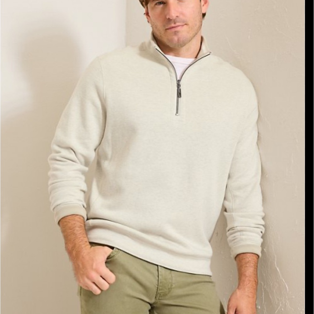 Tommy Bahama Reversible Half zip